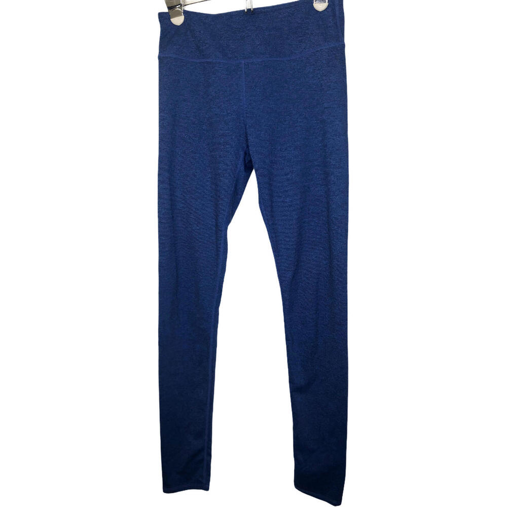 FABLETICS Blue Heathered Leggings Sx XS Workout Athletic Athleisure